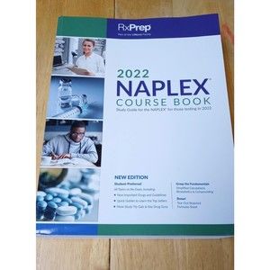 RX Prep Naplex Course Book 2022 Study Guide For Testing New Edition